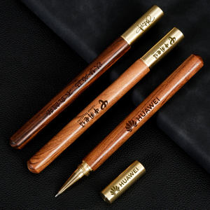 लकड़ी के केस पेन के साथ लकड़ी का केस पेन, व्यवसाय या कार्यालय के लिए सुरुचिपूर्ण पेन - Product Image 5