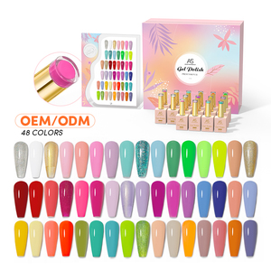 Colección de Esmaltes en Gel Neón de Marca Privada AS, 48 Colores, Naranja, 15ml, Larga Duración, Suministros <span class=keywords><strong>para</strong></span> <span class=keywords><strong>Uñas</strong></span> OEM con Libro de Caja Personalizada - Product Image 6