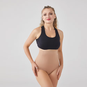 महिलाओं की सहज सांस लेने योग्य स्पैनडेक्स उच्च कमर और आकार के बॉडीसूट शेवर। Shaper-P5251 - Product Image 6