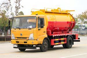 China Dongfeng Tianjing 4x2 Manual Diesel High Pressure Sewage Cleaning Dredging Truck with 10000L Tank and 150-250hp Engine - Product Image 2