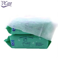Lingettes pour bébé en matériau spunlace, hypoallergéniques, à base d'eau, écologiques, antibactériennes, extra douces, jetables dans les toilettes, élégantes, pour la maison