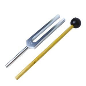 Hochwertiges medizinisches Diagnose werkzeug Aluminium legierung 128Hz 256Hz 512Hz Frequenz-Chakra-Stimmgabel für die Klang heilung therapie - Product Image 1