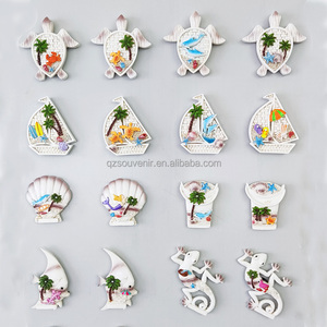 Tourisme Mémorial 3D Résine Réfrigérateur Aimant Cadeau Marque Personnalisé Forêt Marine Animal Scénique Spot Scène Souvenir Réfrigérateur Aimant - Product Image 1