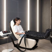 Système de récupération professionnel avec pompe à air pour lymphœdème, amélioration de la circulation sanguine, ensemble de bandages pour la taille et le corps, massage relaxant pour la récupération musculaire sportive