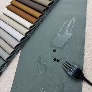 Tissu d'ameublement jacquard en cuir PU imperméable de qualité supérieure, en vinyle PVC de qualité marine, pour bateaux, yachts, canapés et sacs - Product Image 6
