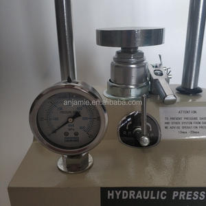 दबाव गेज डेन्चर के साथ दंत प्रयोगशाला हाइड्रोलिक तेल प्रेस - Product Image 6