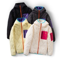 Veste matelassée légère pour homme, col montant, essentielle pour l'hiver, coupe-vent, doudoune pour la randonnée en plein air, grande taille, imperméable