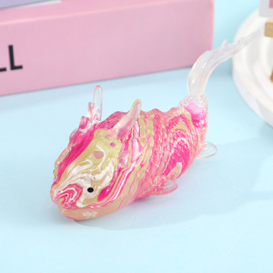 Juguete Antiestrés de Arowana con Patrón de Flujo de Maltosa TPR, Juguete de Descompresión para Aliviar el Estrés - Product Image 2