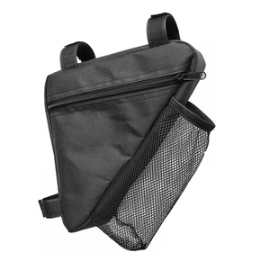 Bike <span class=keywords><strong>Triangle</strong></span> Frame <span class=keywords><strong>Bag</strong></span> Wasserdichte Fahrrad aufbewahrung tasche Wasser flasche Mesh Pouch für das Radfahren im Freien - Product Image 1