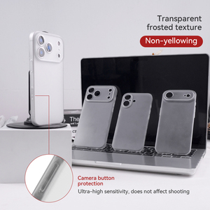 Ốp điện thoại iPhone 17 Pro Max và iPhone 17 Air chất liệu polycarbonate mờ, chống xước, bền chắc. - Product Image 2