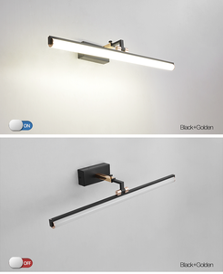 Nouvelle conception de lampe murale LED moderne en fer et aluminium avec température de couleur 3000K-6000K, garantie de 3 ans pour chambre à coucher, hôtel et villa - Product Image 2