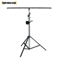 Soporte de Iluminación Plegable de Alta Resistencia con Manivela, Altura Ajustable, Capacidad de 100 kg, Estructura de Truss para Exhibiciones