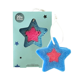 <span class=keywords><strong>Nouveau</strong></span> design de biscuits et de rêves naturels faits à la main Éponge infusée de savon pour enfants pour barre de savon éponge - Product Image 1