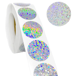 Autocollants adhésifs imperméables UV avec forme personnalisée pour la fabrication de bougies et les cadres photo, en papier de qualité - Product Image 1