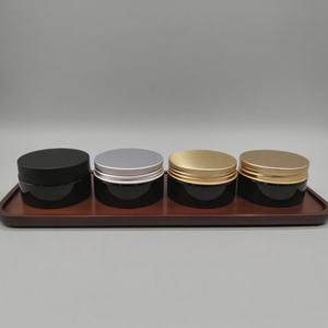 Pot vide en plastique de 80g/80ml pour crème, gommage, cire capillaire, pot de stockage de qualité alimentaire, pot pour crème de soin de la peau, conteneur d'échantillon de crème - Product Image 1