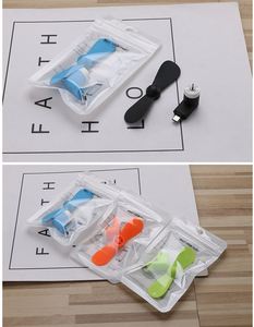 Nuevo Ventilador USB 2 en 1 Portátil para Teléfono, Mini Ventilador USB Ecológico de TPE para iPhone y Android - Product Image 3