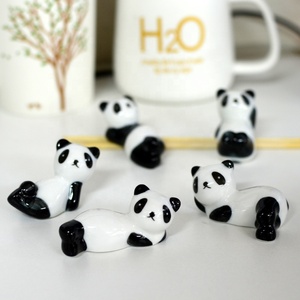 Nuovo Porta Bacchette in Ceramica Stile Panda, Decorazione da Tavola ZAKKA alla Moda - Product Image 3