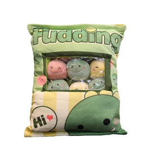 Peluche de Gato y Conejo Adorable Popular en Internet, Almohada Grande, Muñeco de Peluche con Relleno de Algodón PP, Alivia <span class=keywords><strong>el</strong></span> Estrés, Regalo de Cumpleaños para Niñas - Product Image 5