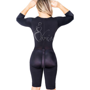 Fajase BBL <span class=keywords><strong>con</strong></span> mangas Body de alta compresión Fajas Cinturón de control de barriga doble para entrenador de cintura Fajas <span class=keywords><strong>Faja</strong></span> colombiana - Product Image 6