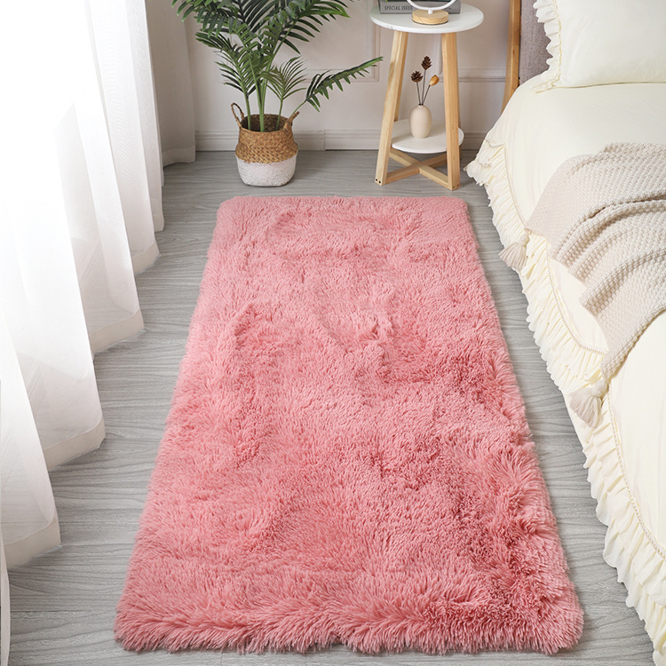 Very warm and soft long plush shaggy rug carpets for bedroom and living room