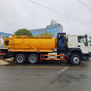 <span class=keywords><strong>Camión</strong></span> <span class=keywords><strong>de</strong></span> Succión al Vacío HOWO 6x6 <span class=keywords><strong>de</strong></span> 20cbm (<span class=keywords><strong>5000</strong></span> <span class=keywords><strong>Galones</strong></span>) con Tanque Hidráulico <span class=keywords><strong>de</strong></span> Descarga Automática <span class=keywords><strong>de</strong></span> Doble Tapa para Dragado <span class=keywords><strong>de</strong></span> Alcantarillado Municipal - Product Image 4