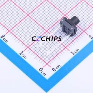 K2-1839DZ-F4SW-02 Tactile Switch Through hole Component (THT) Switch 2.5N Through Hole 6.2mm 6.2mm - Product Image 2
