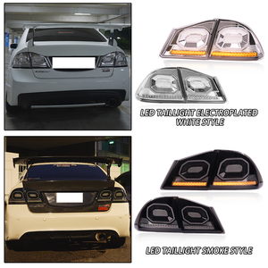 Ensemble de feux arrière LED SINDAR pour Honda Civic Eight 8 Gen FD FD2 Type R 2006-2012 2006-2015 Style ciel étoilé Lumière animée - Product Image 2