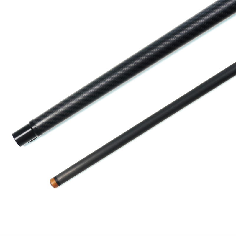 OKHEALING 2-Piece Carbon Fiber Pool Jump Cue T700 Shaft 3K Carbon
