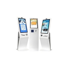 Zhongkeyuanma Zkym-039 Dispositivos de Recolección de Números de Turno de Autoservicio para Centros de Atención Gubernamental, Kiosco de Auto-servicio con Código QR e Identificación