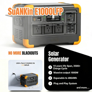 Multifunctional Portable 1800W Powerbank Support <b>Solar</b> Charging Power Station <b>Generator</b> for Home E1000LFP Portable Electronic - Product Image 4