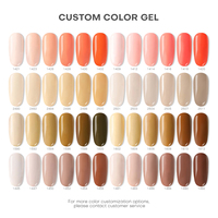 Vernis Gel UV Sans HEMA et Sans TPO, Soak-Off, pour Ongles LED, Style Français DIY, Marque Privée, Vente en Gros OEM pour Salons de Manucure