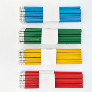 Lápiz HB de Madera de Alta Calidad para Oficina y Escuela, en Paquete Suelto/Juego, Venta al por Mayor, Personalizado, Verde, Rojo, Azul, Amarillo - Product Image 2