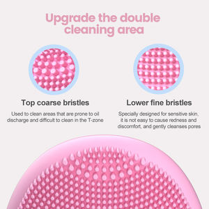 Dispositivo de limpieza facial OEM profesional, cepillo eléctrico sónico, herramienta de belleza impermeable para limpieza profunda de poros, venta al por mayor - Product Image 2