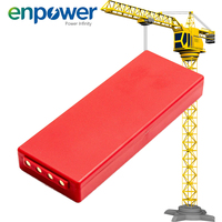 Baterai HBC Radiomatic FUB10AA Kompatibel 6V 2000mAh NiMH Baterai Isi Ulang BA210040 BA211060 BA213020 BA214061