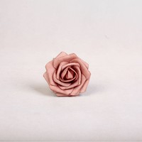 Fleurs artificielles en gros, vente chaude, roses artificielles en mousse polyester multicolores pour la décoration de mariage et les fournitures