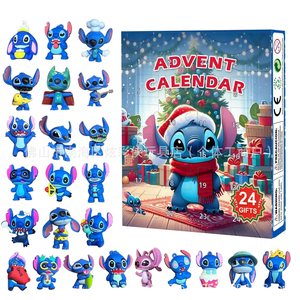 2025 Stitch Giáng Sinh Advent Lịch Với 24 Halloween Countdown Anime Mù Hộp Nhân Vật Lễ Hội Món Quà Bí Ẩn - Product Image 6