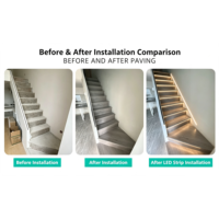 Marches et contremarches d'escalier en vinyle plastique SPC WPC imperméables pour l'extérieur et l'intérieur, OEM ODM, pour escaliers en bois et pièces, vente en gros