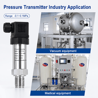 Transmetteur de pression 4-20 mA avec écran LCD 4 chiffres, capteur à silicium diffusé pour l'industrie pétrochimique, prix usine