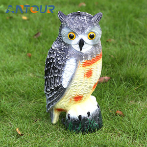 Ornements de hibou en plastique pour effrayer les oiseaux - Product Image 2
