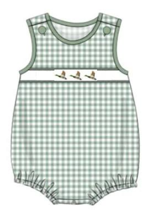 Venta al por mayor Smocked burbuja vestido verano pato ganso niños trajes bebé niña ropa niño niños conjuntos de ropa - Product Image 6