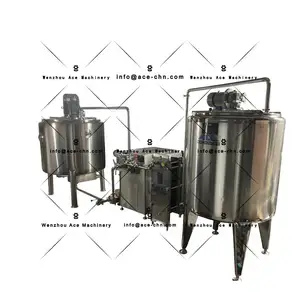 Proveedor chino Línea completa de producción de leche/Máquina de proceso lácteo/Línea de producción de leche de yogur pasteurizado