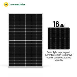 Hjt <span class=keywords><strong>Pv</strong></span> Zonnepaneel Installatie 735 Watt N Type Bifaciale Monokristallijne <span class=keywords><strong>Pv</strong></span> Module Lage Prijs Voor 250kw Zonnepaneelsysteem - Product Image 3