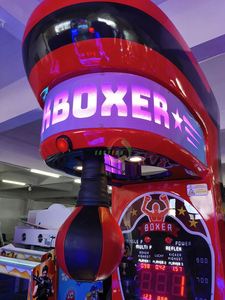 Street Amusement Park Coin Operated Kick and Boxing <b>Machine</b> Arcade Game Boxing Punch <b>Machine</b> for Sale - Product Image 4