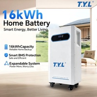 Système d'énergie solaire hybride 10-12 kW pour l'Afrique et l'Asie avec batterie LiFePO4 15k/16kWh 51,2V, panneaux solaires 650W, kit complet TUV CE IEC