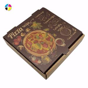 Venta al por mayor de cajas para pizza con logotipo personalizado, cajas de papel para pizza al por mayor, cajas de papel para alimentos, caja de papel para embalaje personalizada - Product Image 1