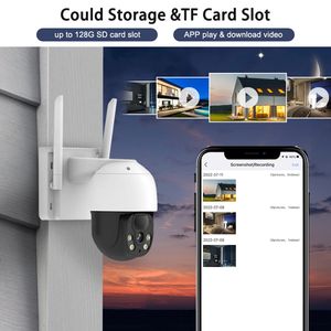 Telecamera di Rete Intelligente 2026 con Alimentazione Solare, Visione Notturna a Colori, Rilevamento Movimento PIR, Telecamera PTZ CCTV - Product Image 5