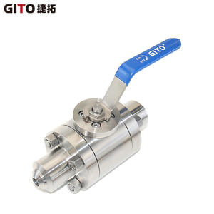 วาล์วบอลเชื่อมแรงดันสูงแบบแมนนวล 4500 ปอนด์ ผลิตจากเหล็กกล้าไร้สนิม 316L แบบสามชิ้น สำหรับน้ำ รองรับการปรับแต่งตามความต้องการของ OEM - Product Image 4