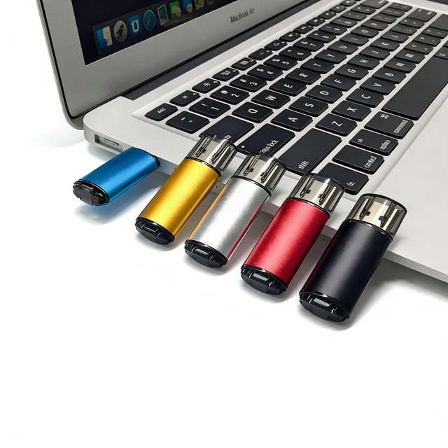 New Home & Student USB 2.0 Metal Flash Drive 4GB-32GB Multi-Color with 2-Year Warranty for Photos & Homework