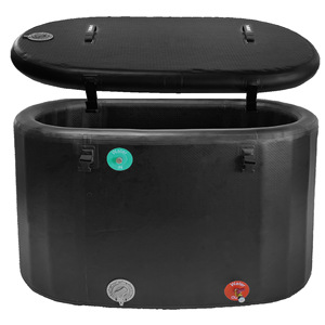 Bañera de Hielo Inflable 165x74x75cm, Plegable, de PVC, para Recuperación Deportiva y Baño - Product Image 1