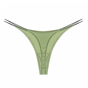 Sous-vêtements féminins personnalisés Lulu, nouvelle conception, confortables, culottes pour filles, culottes T-back - Product Image 4